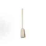 SAINT LAURENT YSL VOLTAIRE distressed metal Logo hand-held shoulder bag mini for women in white